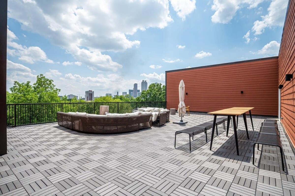 Downtown New Built Roof Top Balcony City View 525Pkwy Atlanta Exterior foto
